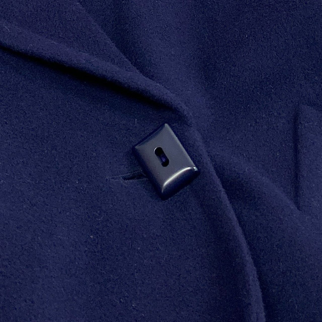 77L16 Vintage HANAE MORI PARIS ハナエモリ カシミヤ混 大判カラー ロングコート アウター 38 パープル レディース フランス製u02t