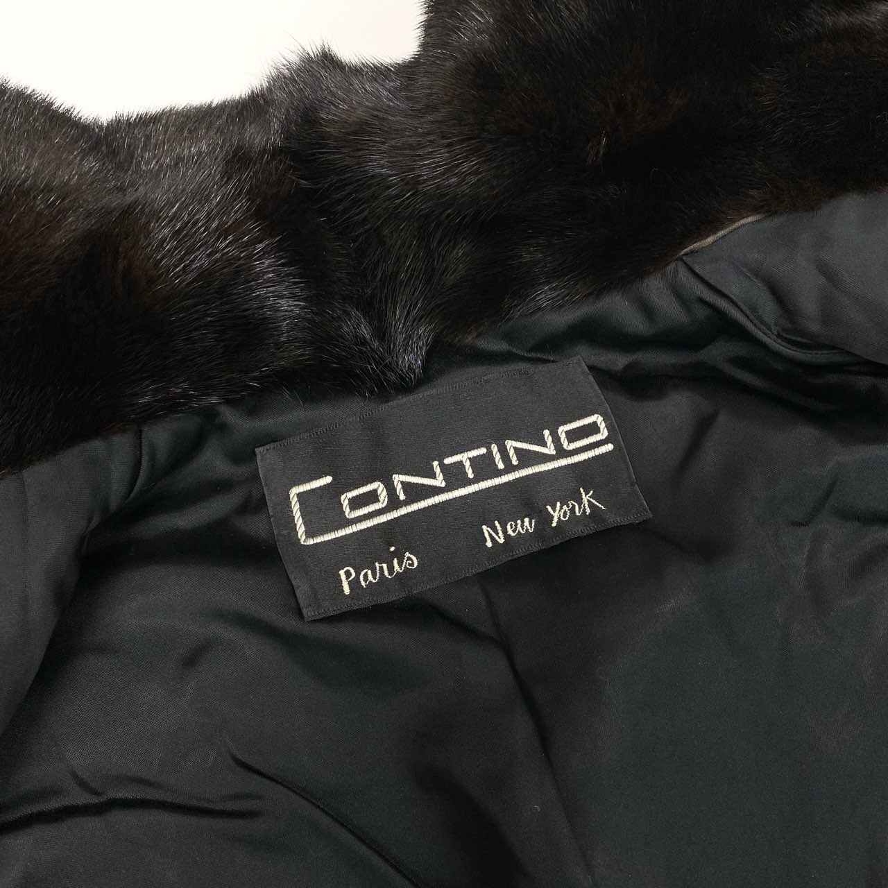 6b16 BLACKGLAMA ブラックグラマ ダークミンク ケープ ポンチョ サイズF ブラウン 最高級本毛皮 ショール Mink Fur Capet18r