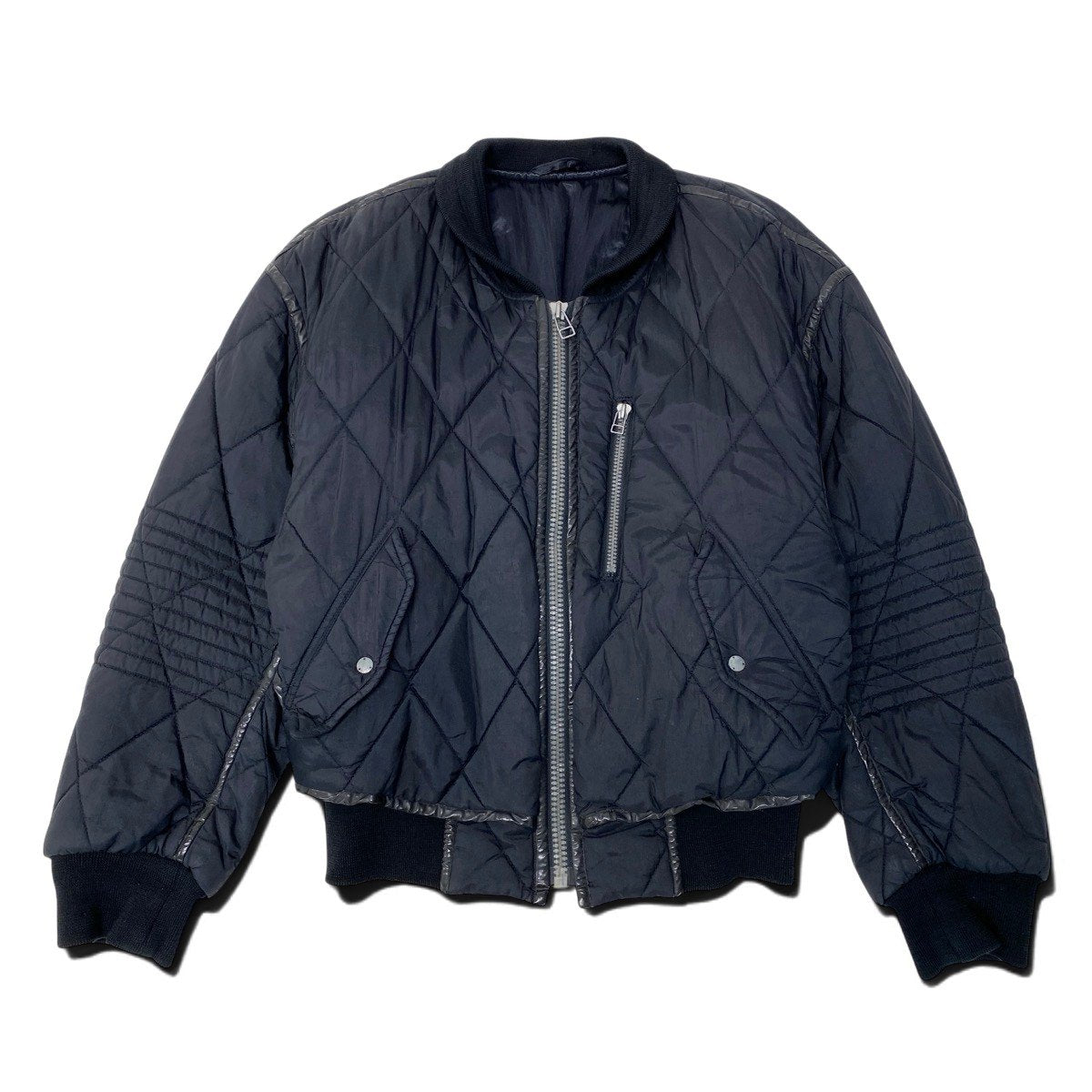 44h18 ISSEY MIYAKE イッセイミヤケ  AW1993 アーカイブ ボンバージャケット ブラック Archive Y2K 90'st18r