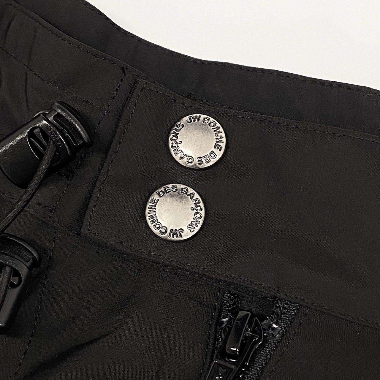 72a14 JUNYA WATANABE COMME des GARCONS ジュンヤワタナベ コムデギャルソン 2way スカート ポンチョ S ブラック AD2005 日本製 GORE WINDSTOPPER