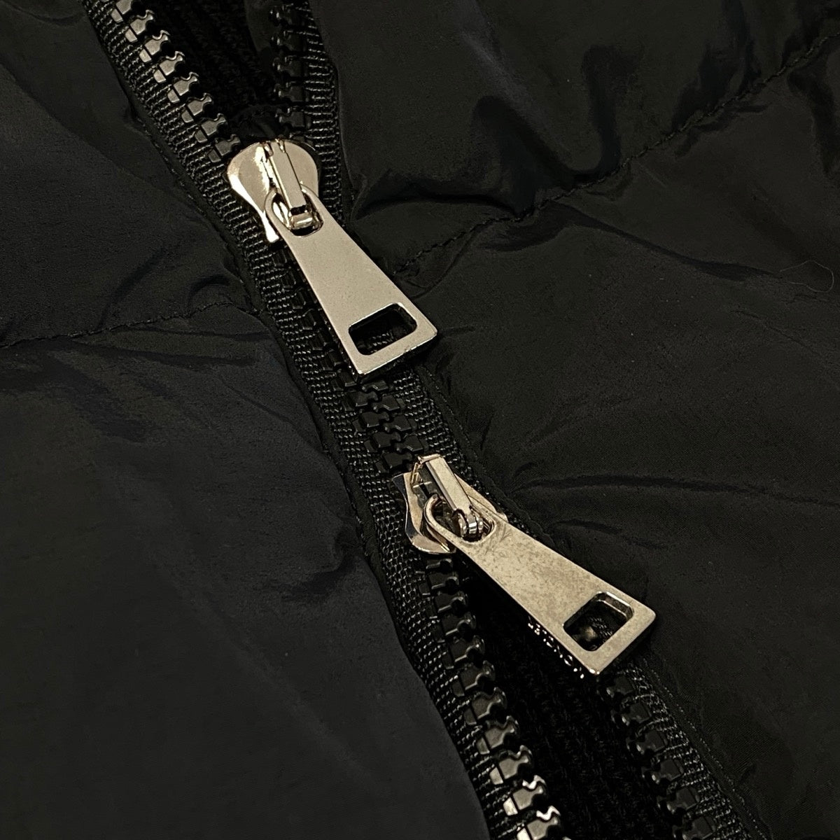 Ij23【極美品】MONCLER CARDIGAN TRICOT ニットダウンジャケット アウター G20939B00019 M1131 Sサイズ ブラック ナイロン ウール レディース 女性用k02i