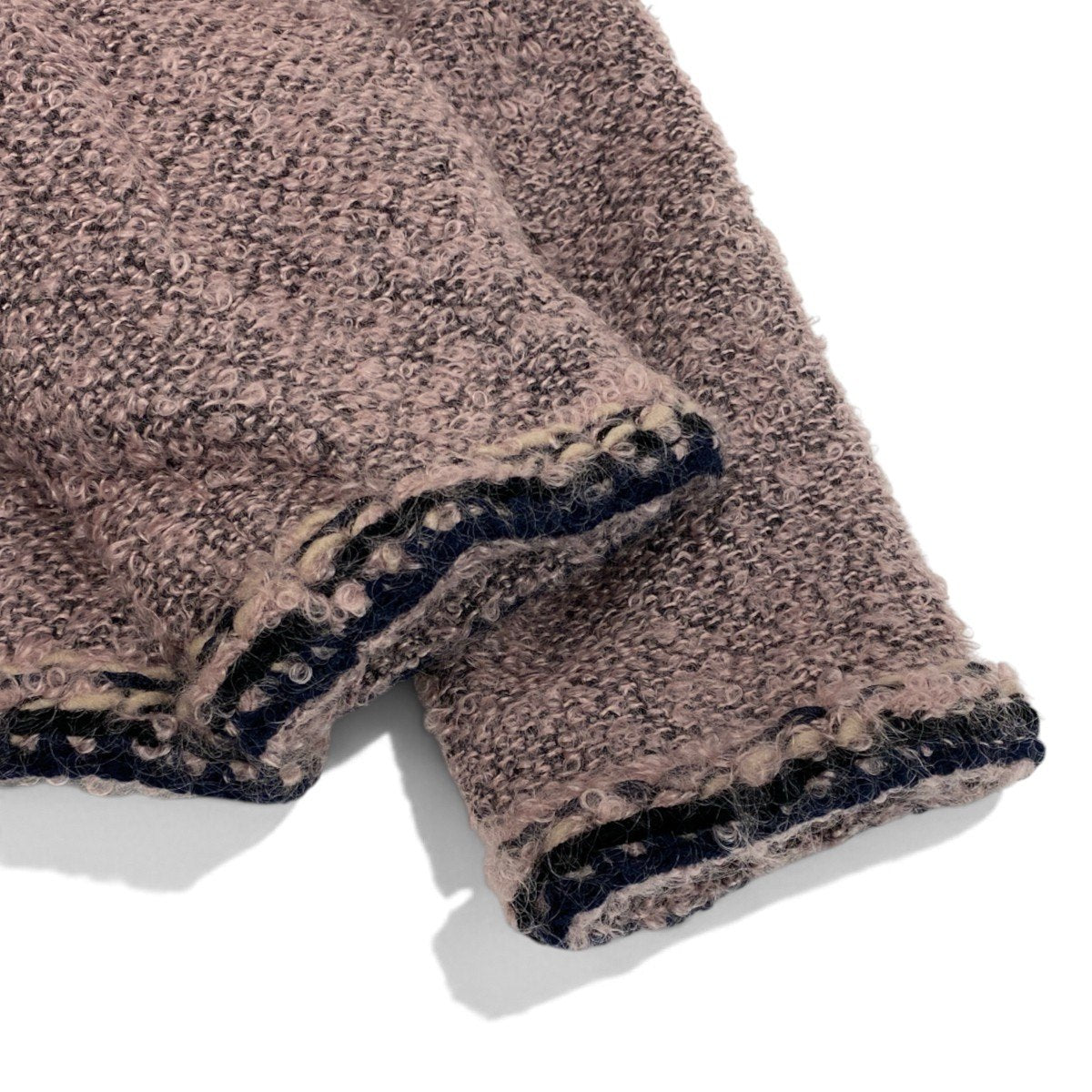 i22 CHANEL シャネル ショート丈 ツイードジャケット Cropped Tweed Jacket P49824 Size36 ピンクt18r