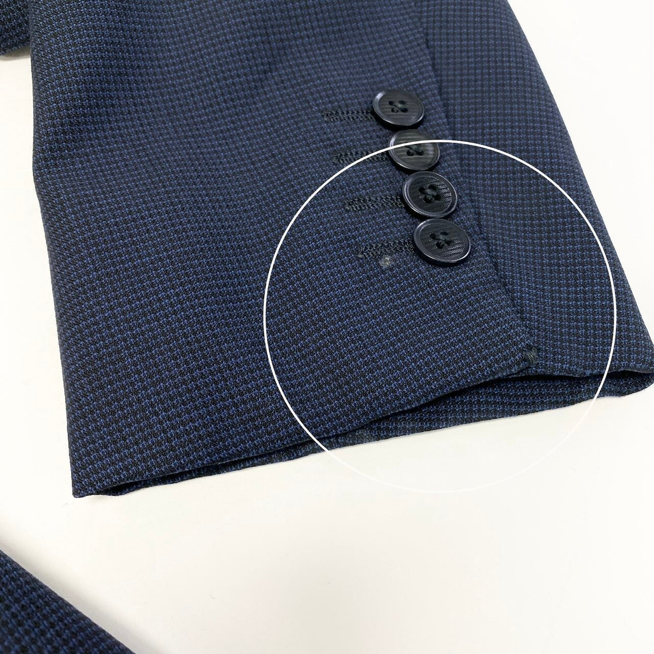 56d27 ARMANI アルマーニ セットアップスーツ フォーマル シングルジャケット メンズスーツ 男性用 紳士服 50 ネイビーu02t