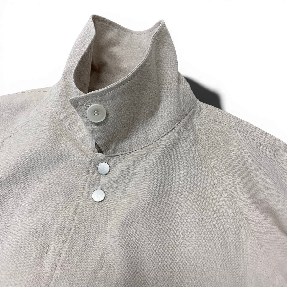 68g14 nonnative ノンネイティブ 24SS COACH JACKET P/C/L OXFORD WITH GORE-TEX WINSTOPPER コーチジャケット NN-J4413 サイズ1 アイボリー メンズu02t
