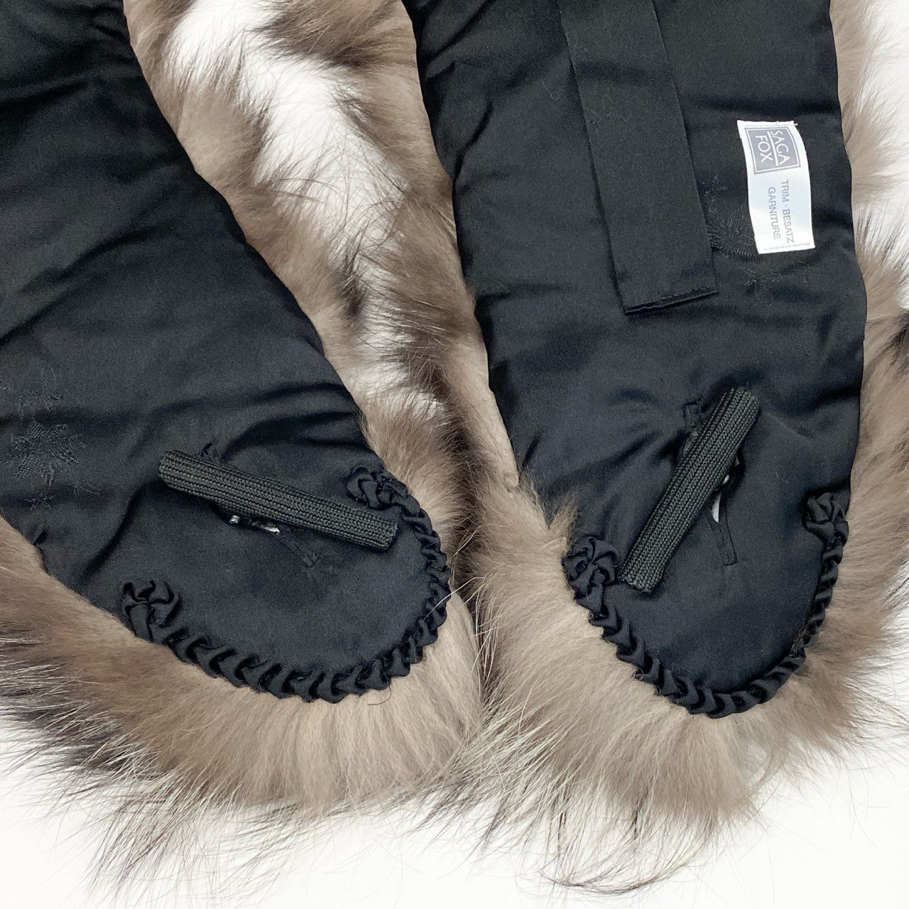 a21【美品】 SAGA FOX 銀サガ シルバーフォックス フォックスファー Fox Fur ティペット マフラー レディース 女性用 最高級毛皮 本毛皮u02t