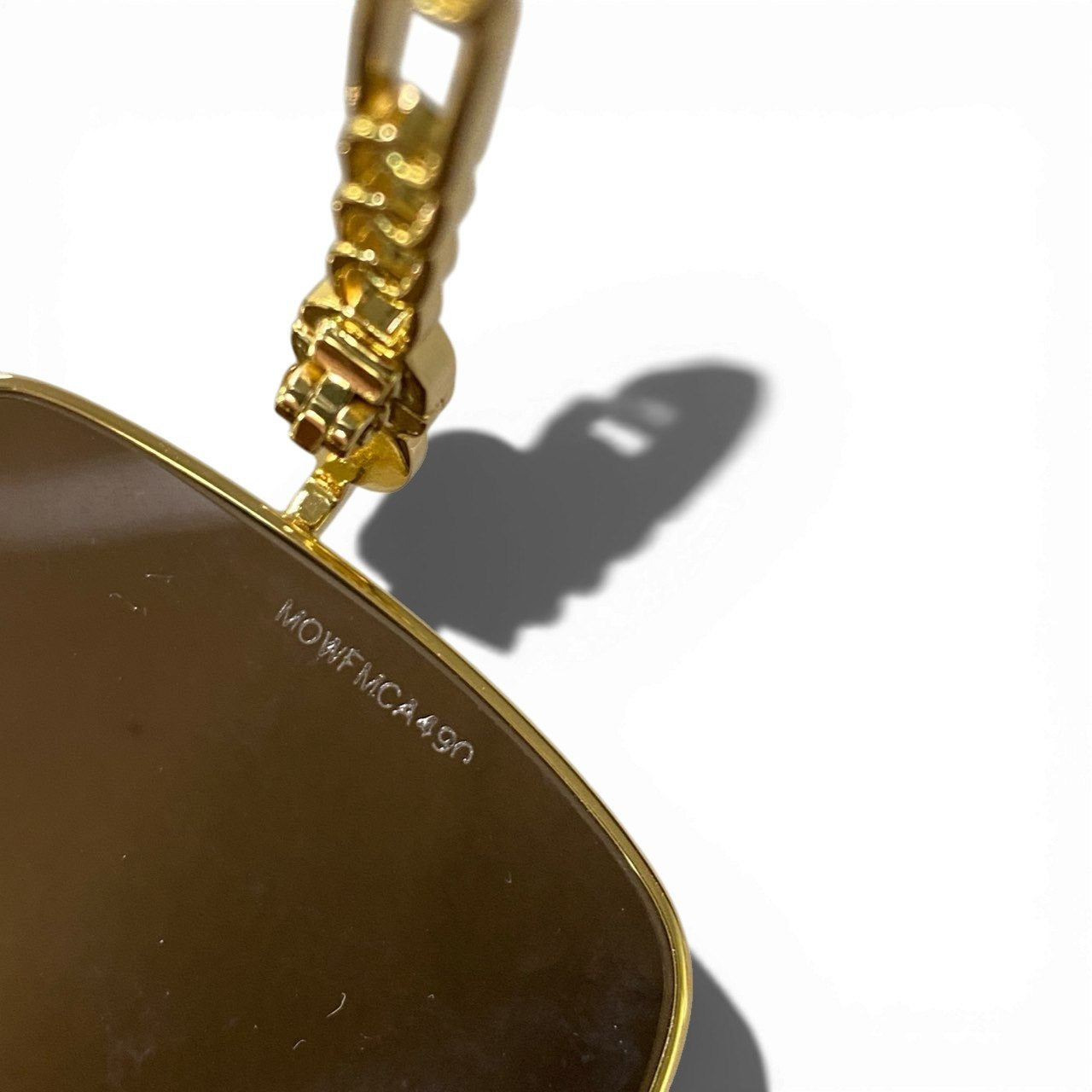 b15 《美品》 GUCCI グッチ ハリウッドコレクション GG サングラス アイウェア ブラウン ゴールド レディースta1