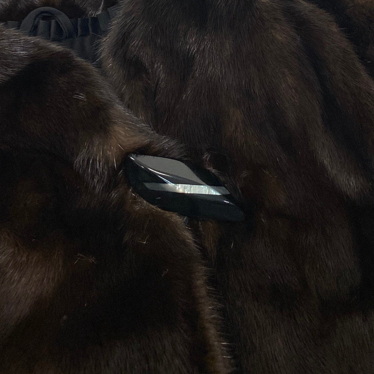 30j7 TOGU マホガニーミンク ロングコート サイズ13 ブラウン 本毛皮 Mink Fur Long Coat リアルファーt18r