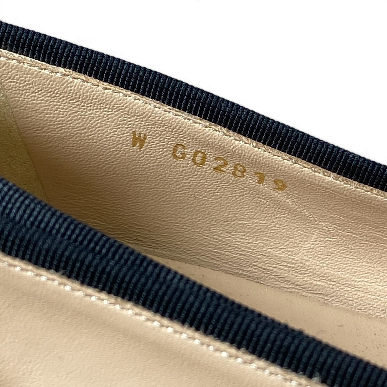 CHANEL シャネル G02819 ココマーク パテント切替 バレエシューズ フラットシューズ サイズ38C ブラック パンプス レディースk02i