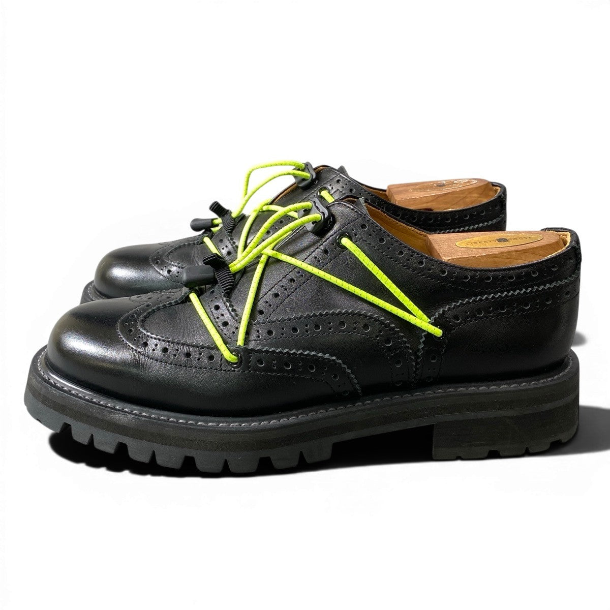 2g8 Hender Scheme エンダースキーマ code tip コードチップ ウィングチップシューズ ドレスシューズ ブラック レザー メンズ 男性用o07t