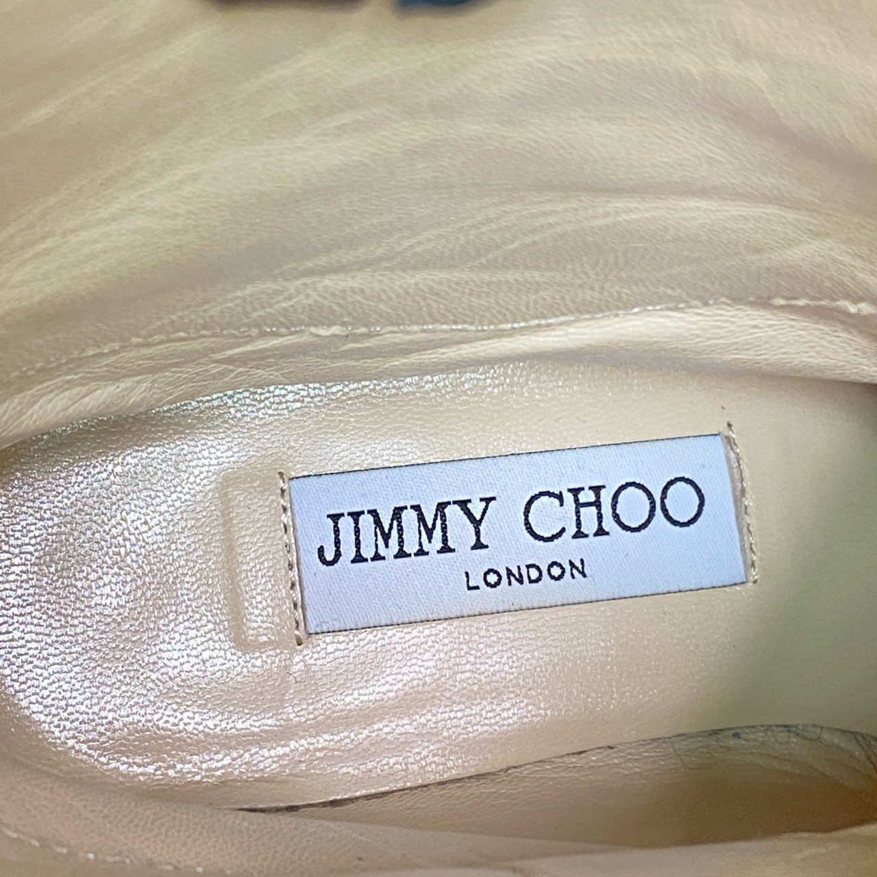 2b7 《美品》 JIMMY CHOO ジミーチュウ 247 Biker バイカーブーツ 35 ブラック レザー イタリア製 シューズ