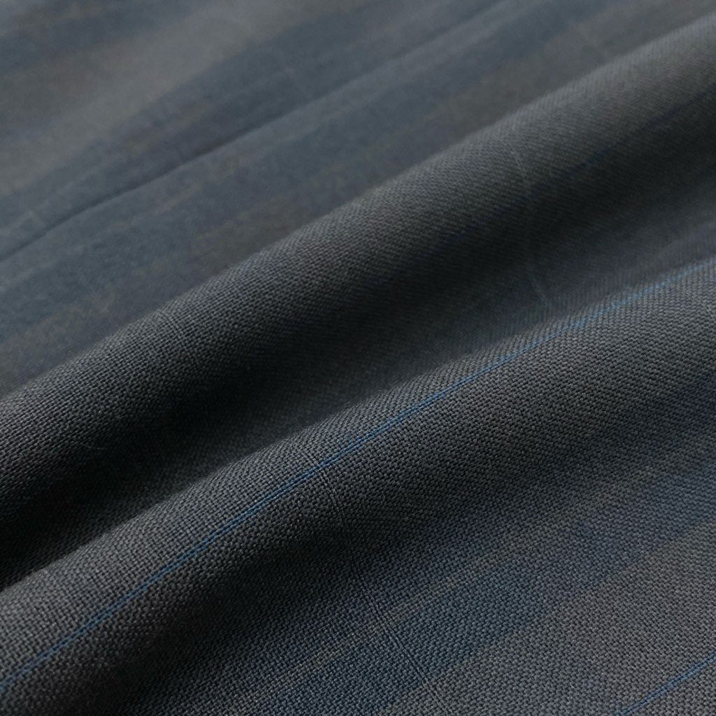 16a27 Burberrys バーバリーズ ダブルブレスト テーラードジャケット ブレザー 金ボタン チェック柄 90-78-165 A4 ネイビー系 ウール100％ メンズ 男性用o07t