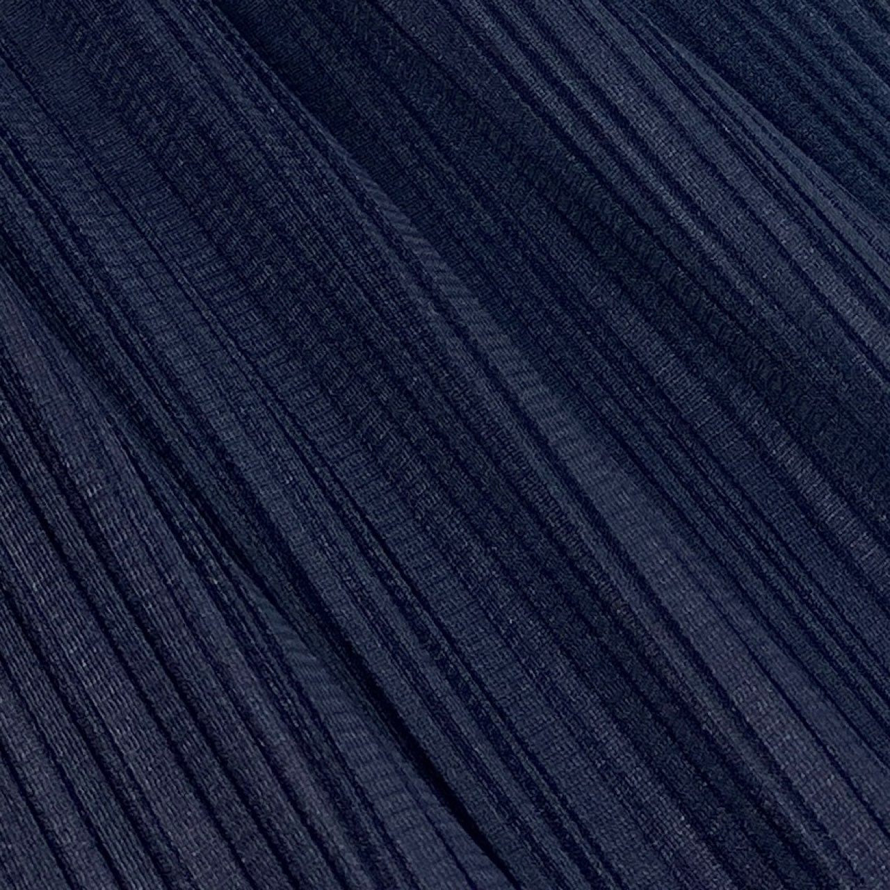 Ab19 PLEATS PLEASE プリーツプリーズ ISSEY MIYAKE プリーツパンツ ボトム サイズ2 ネイビー レディースk02i