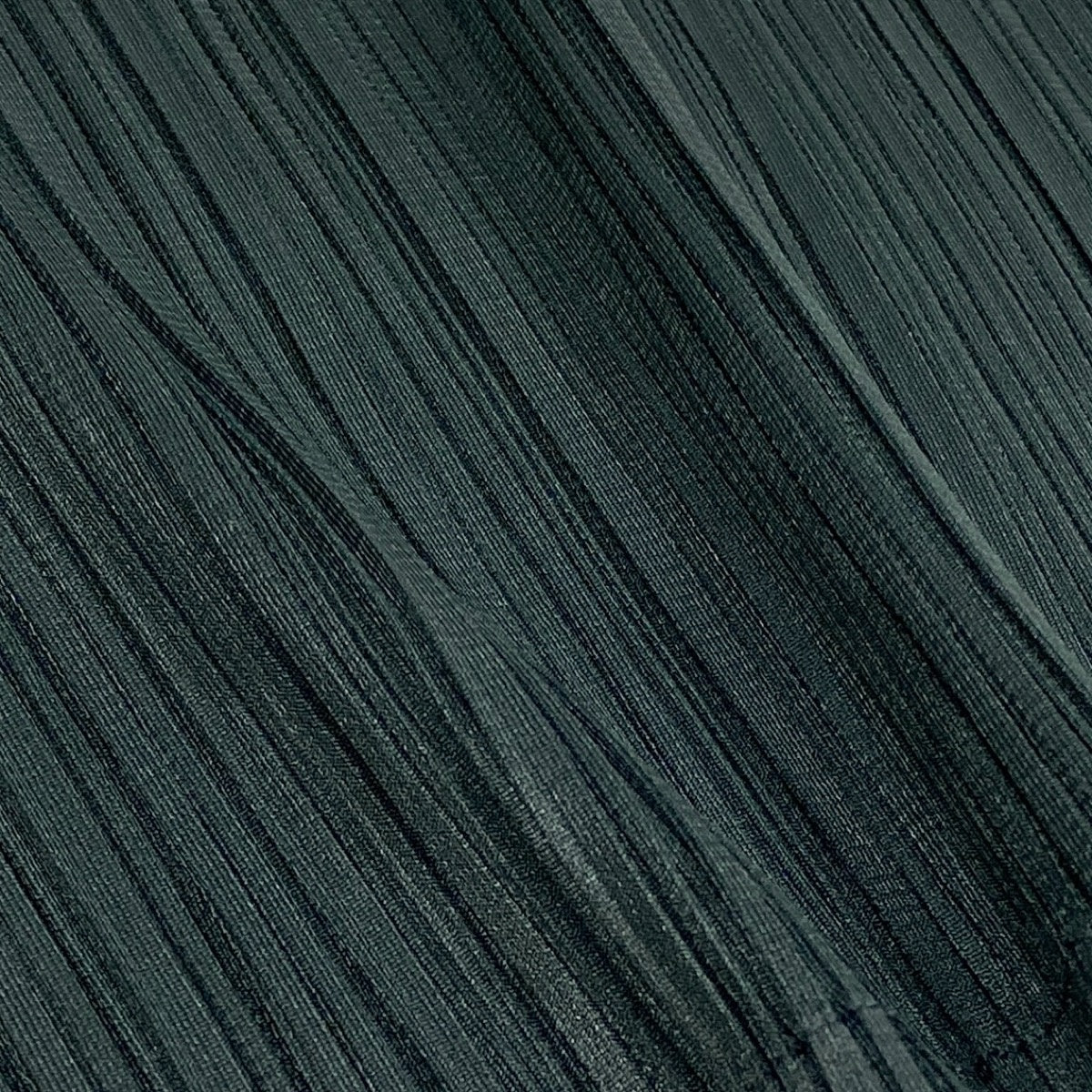 Ah28 PLEATS PLEASE プリーツプリーズ ロングスリーブ プリーツカットソー モックネック サイズ3 グレー系 ポリエステル レディースo07t