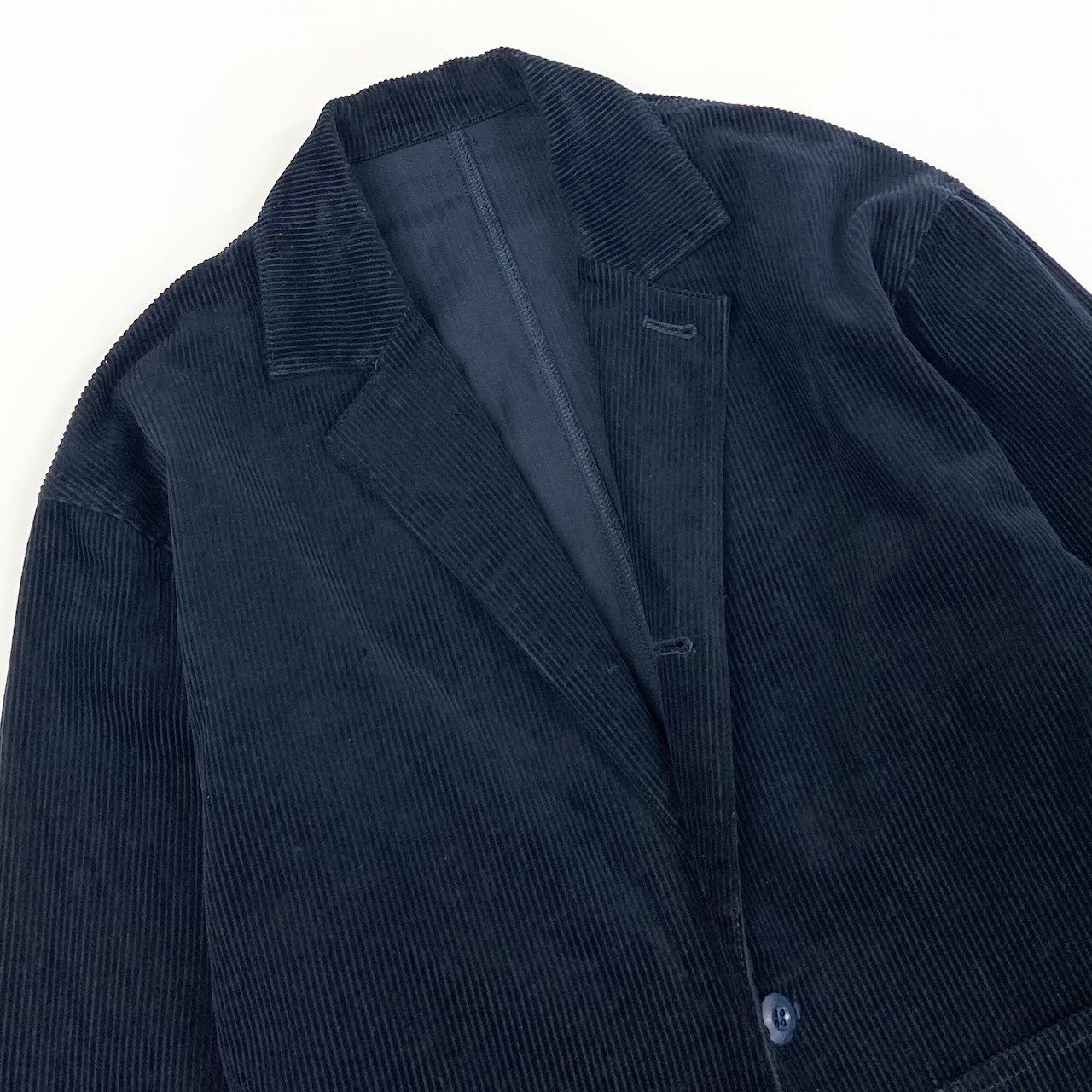59d28 uniform experiment ユニフォームエクスペリメント CORDUROY WORK JACKET コーデュロイワークジャケット テーラードジャケット UE-232001 サイズ2 ネイビー コットン100％u02t