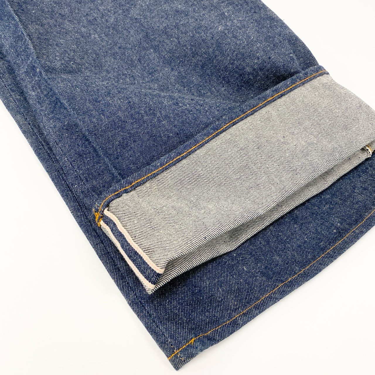 80i29 《保管品》 Levi's リーバイス 超巨大 66モデル バナー デッドストック ボタン裏6 4501-0117 W76 L45 濃紺 デニム 赤耳 タグ付き 展示t18r