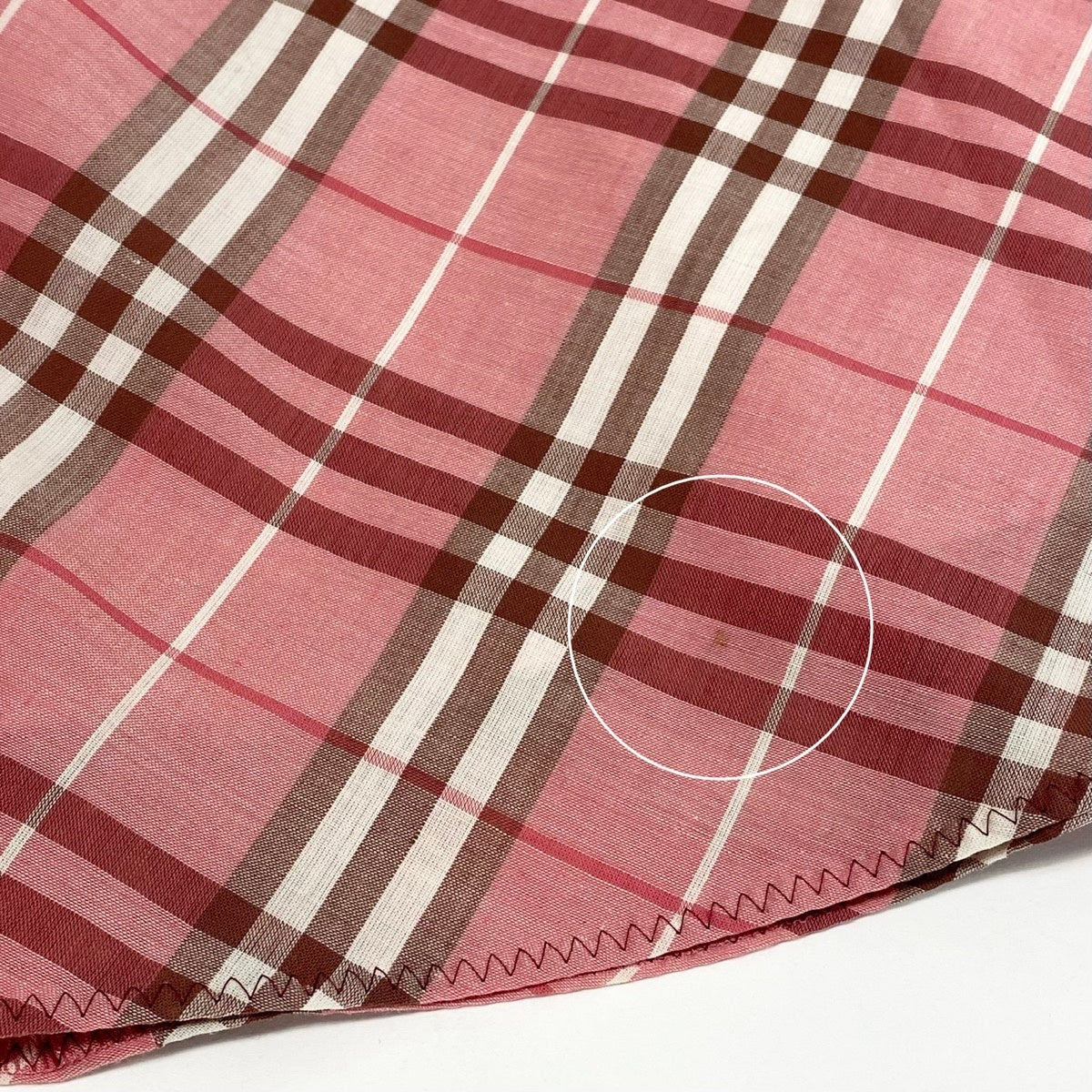 Ig13 BURBERRY LONDON BLUE LABEL バーバリーロンドン ブルーレーベル ノバチェック柄 ミニスカート サイズ36 ピンク レディースo07t
