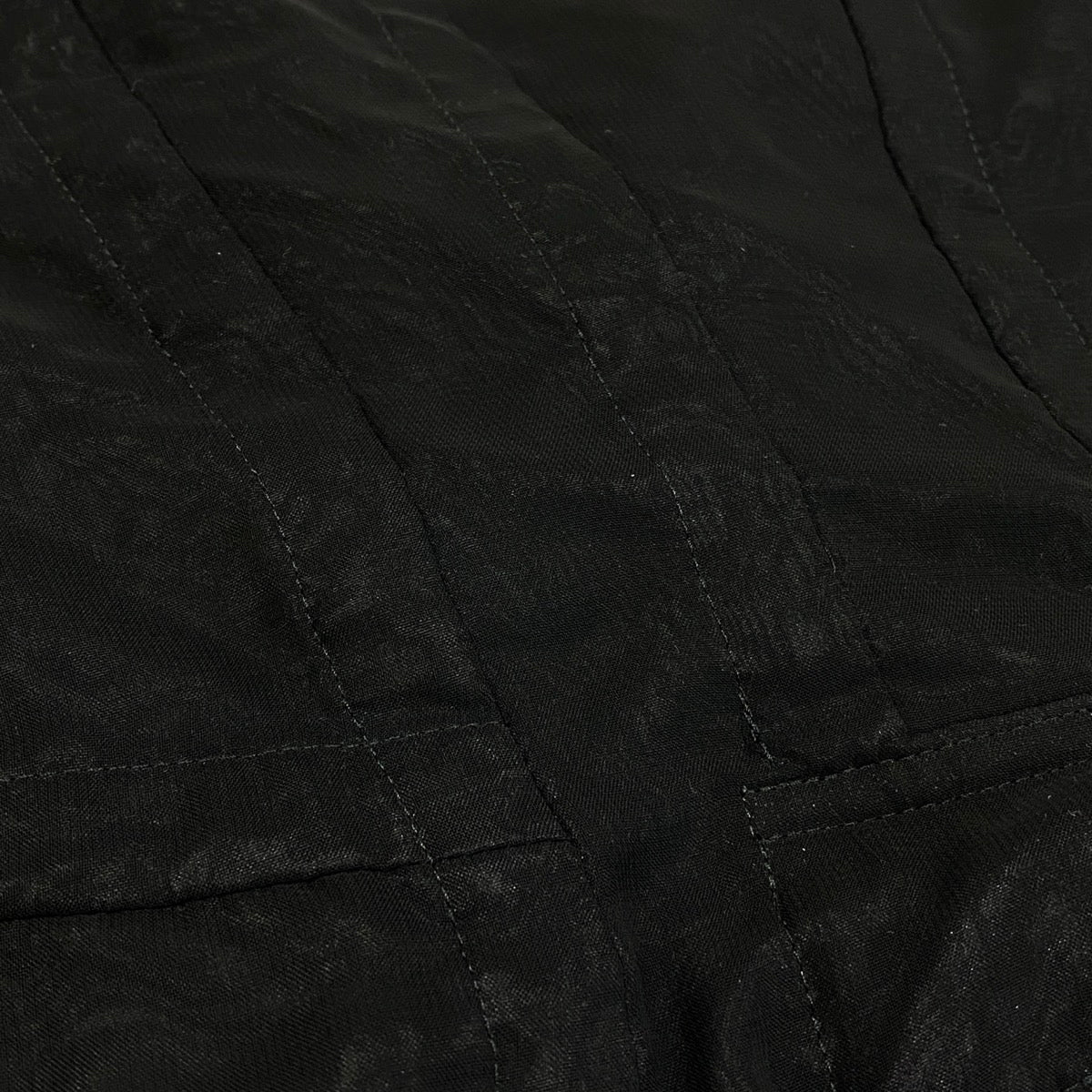 Ag23 COMME des GARCONS AD2005 クロップドジャケット スパンコール メッシュ Sサイズ ブラック ポリエステル100％ レディース 女性用ta2