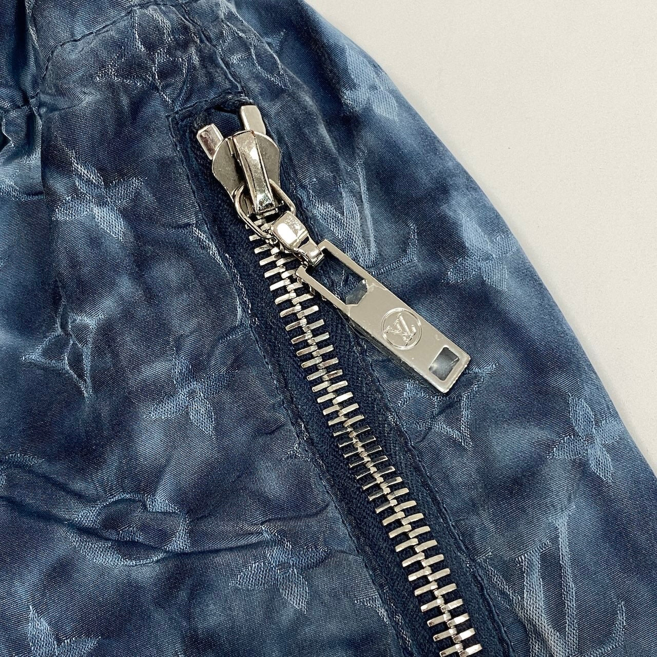 e7 LOUIS VUITTON ルイヴィトン モノグラム ハーフパンツ ショートパンツ FHPA22 38 ブルーu02t