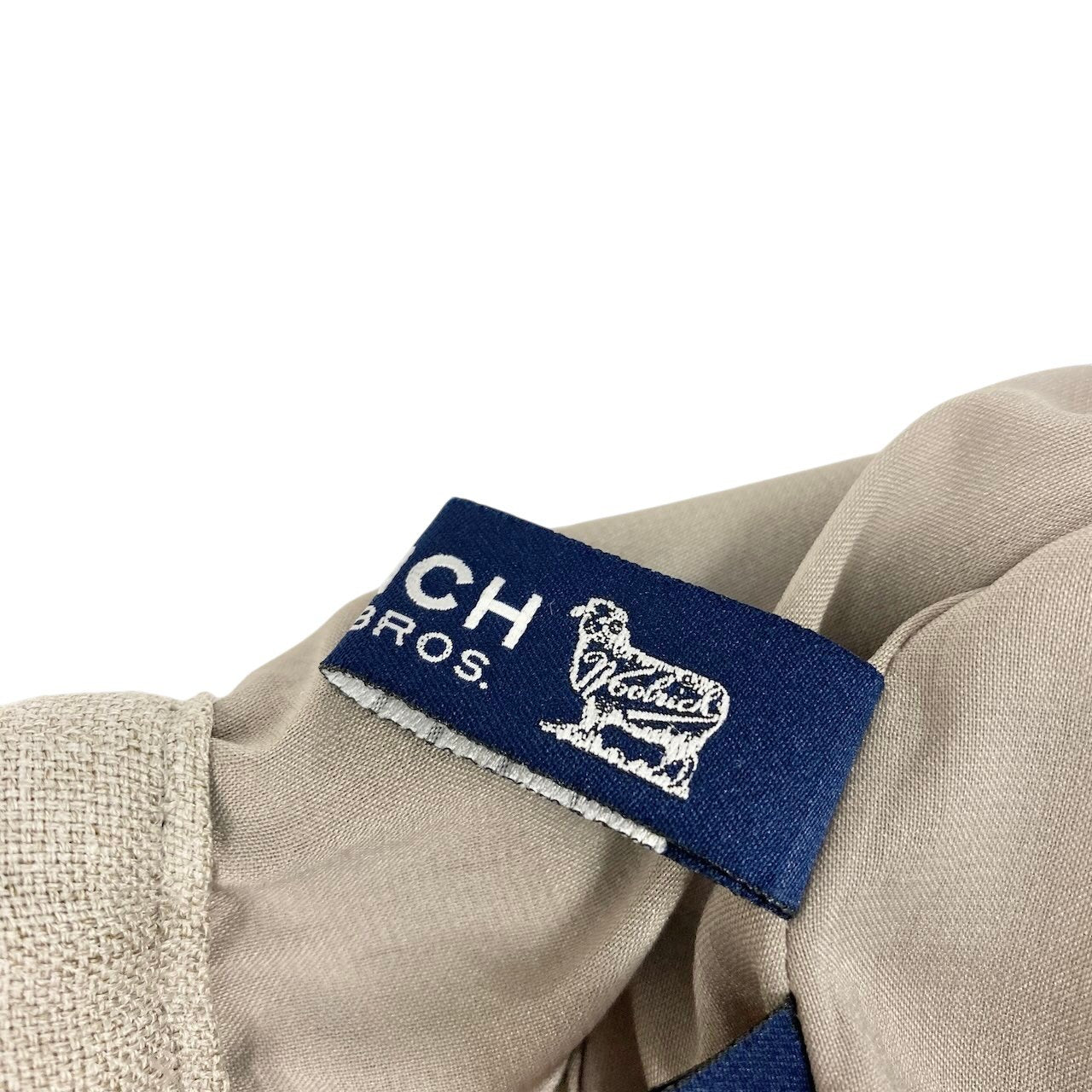 14g5 【美品】WOOLRICH ウールリッチ ノースリーブロングワンピース ウエスト切替 ギャザーデザイン Sサイズ ベージュ レディース 女性用u02t