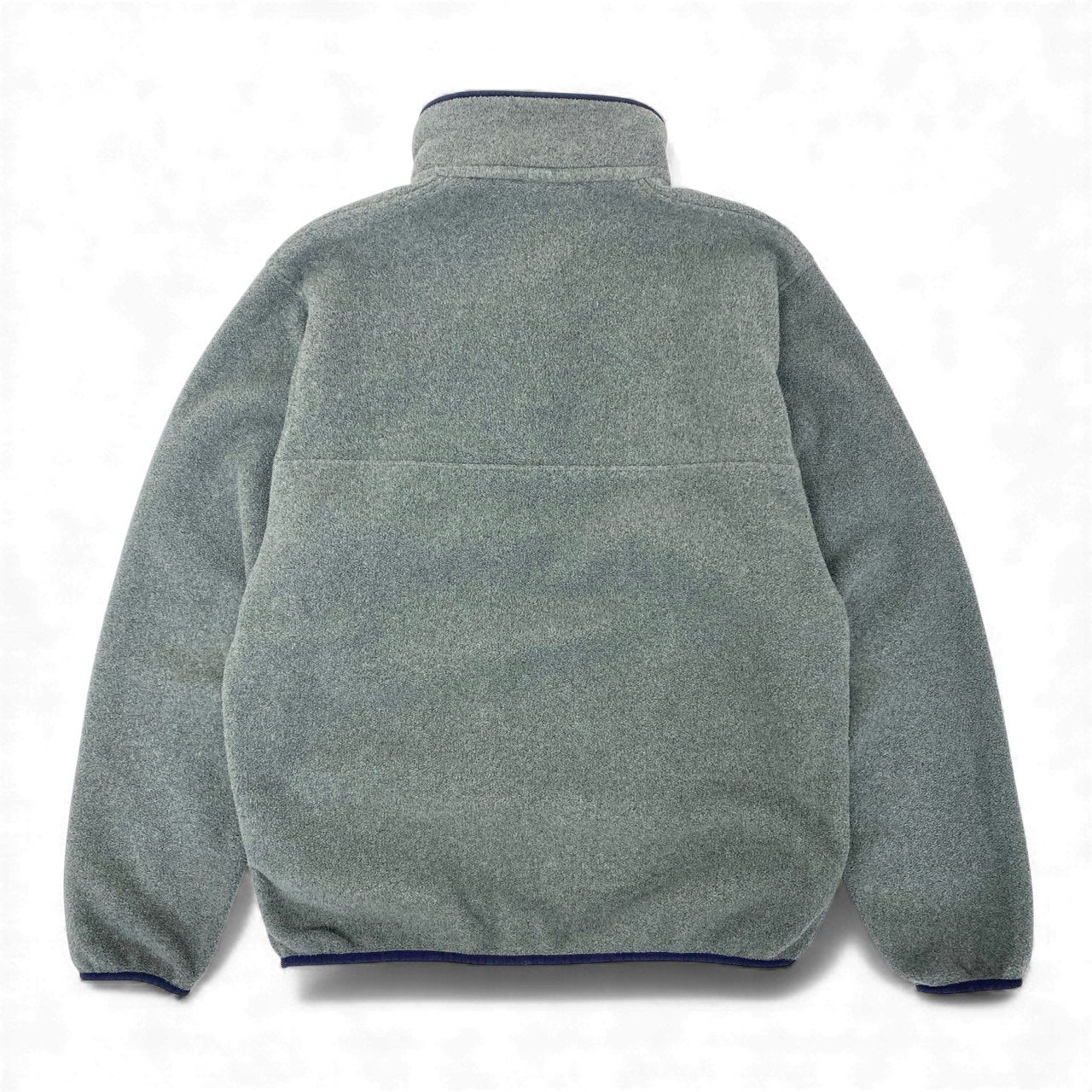 21L9 patagonia パタゴニア SYNCHILLA ライトウェイト シンチラ スナップT プルオーバー フリース バイカラー メンズ アウトドア STY25580 XS グレー ネイビー ポリエステル100％u02t