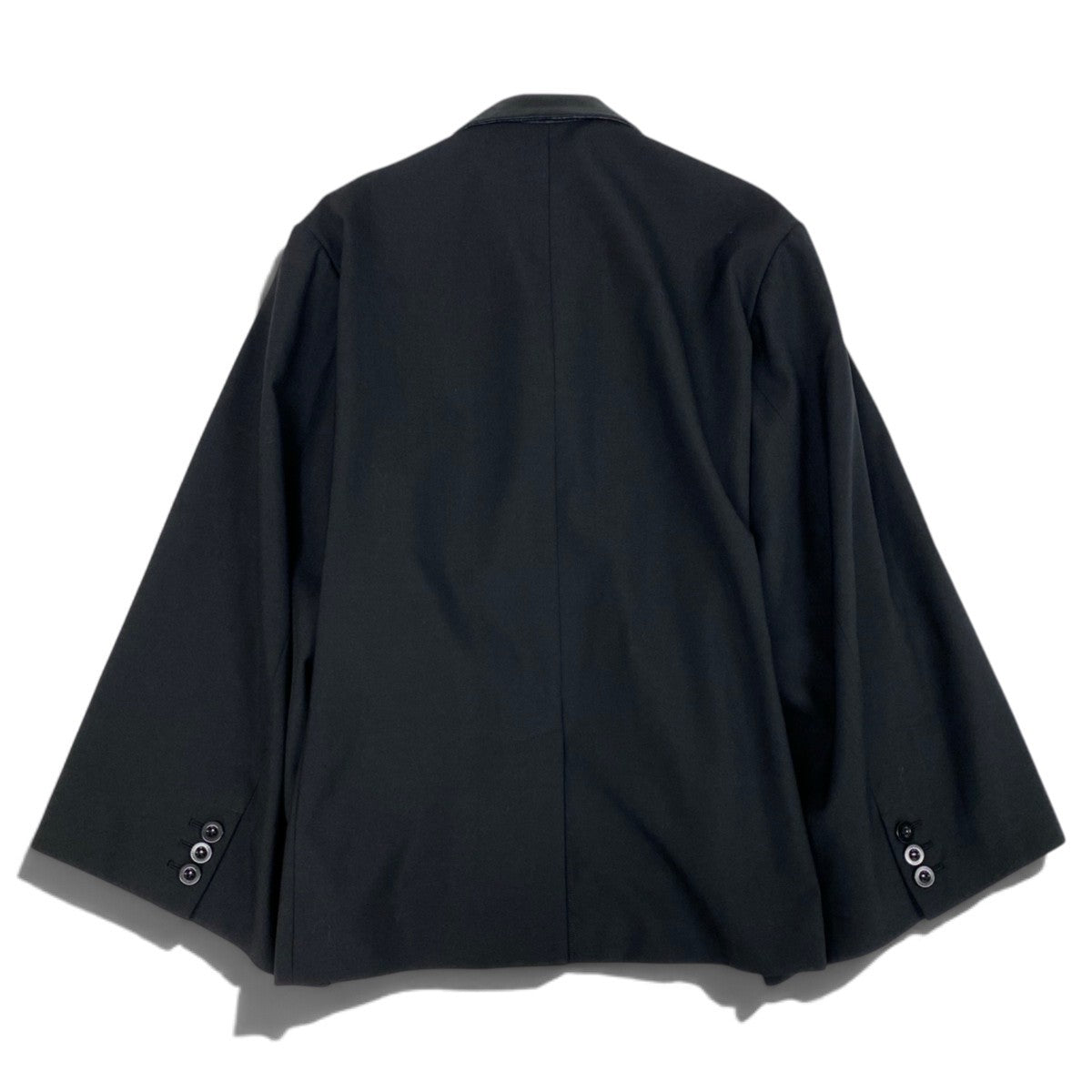 Aj19 【極美品】 sacai サカイ 24年 Suiting Jacket スーチングジャケット ダブルブレスト サイズ1 ブラック レディースu02t