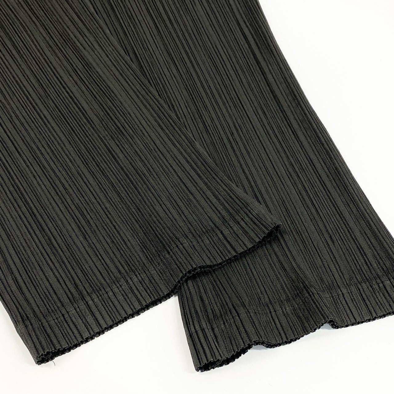 59e9 PLEATS PLEASE プリーツプリーズ プリーツパンツ ボトム PP83-JF414 サイズ3 チャコール レディース 女性用