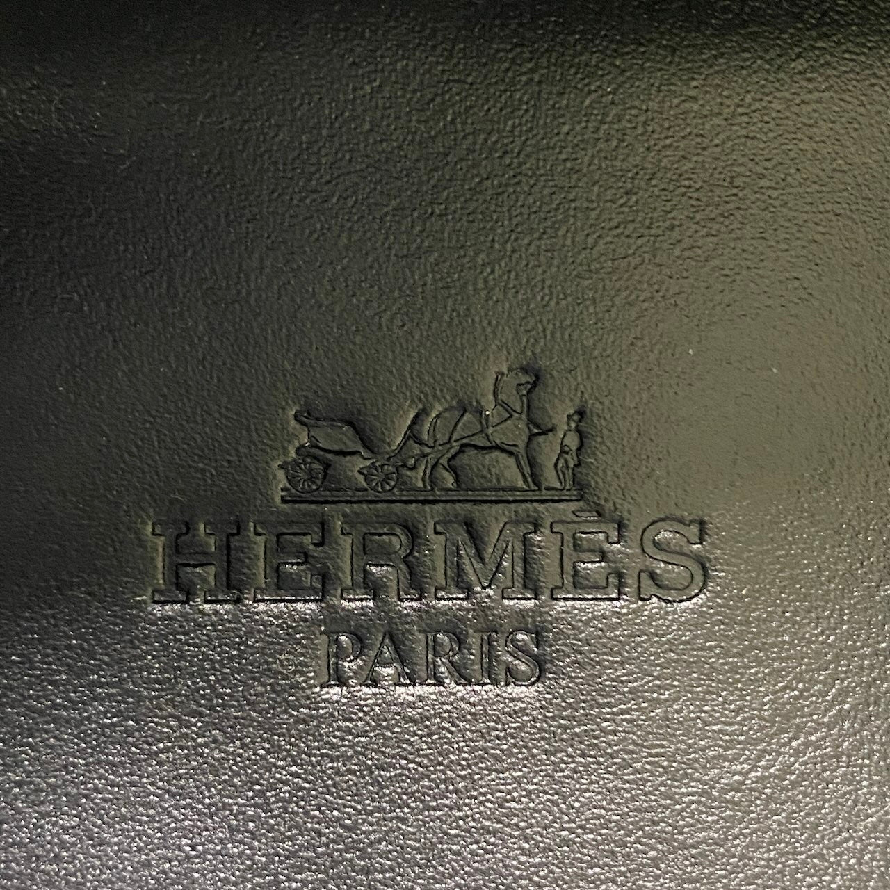 【美品】 HERMES エルメス モカシン カルロ シェーヴル パリバックル サイズ43 ブラック レザー メンズ 紳士靴k02i