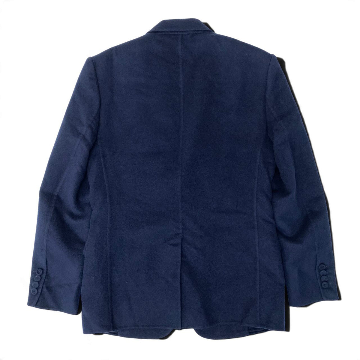 21j15 【極美品】 DIOR HOMME ディオールオム カシミヤジャケット テーラードジャケット シングル 2B サイズ46 ネイビー カシミヤ100％ メンズu02t