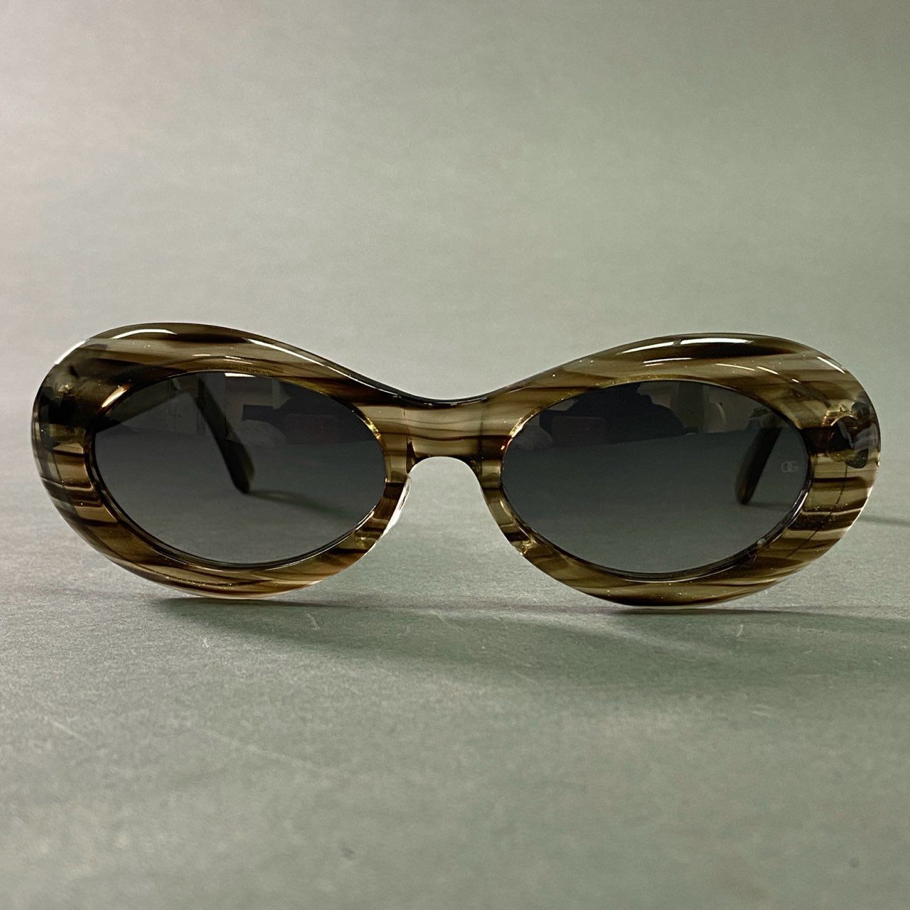 b12 Oliver Goldsmith オリバー ゴールドスミス BUDE Night Sky サングラス 52□18 クリア ブラック Y2K Vintage ヴィンテージ 眼鏡 アイウェア 日本製 ケース付き