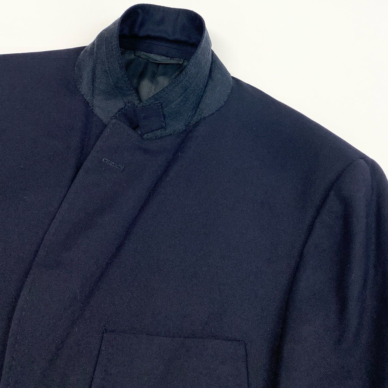 74k11 【美品】ARNYS PARIS アルニス テーラードジャケット ブレザー 三釦 フォーマル ビジネス 50サイズ ネイビー メンズu02t