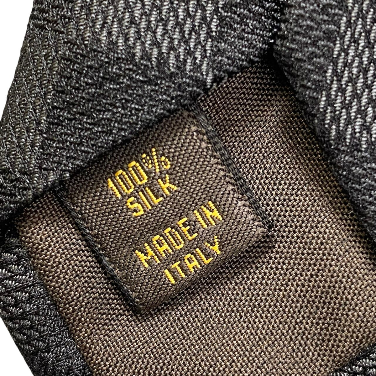j19 《美品》 LOUIS VUITTON ルイヴィトン ダミエ ネクタイ ブラック シルク100 メンズ 小物u02t
