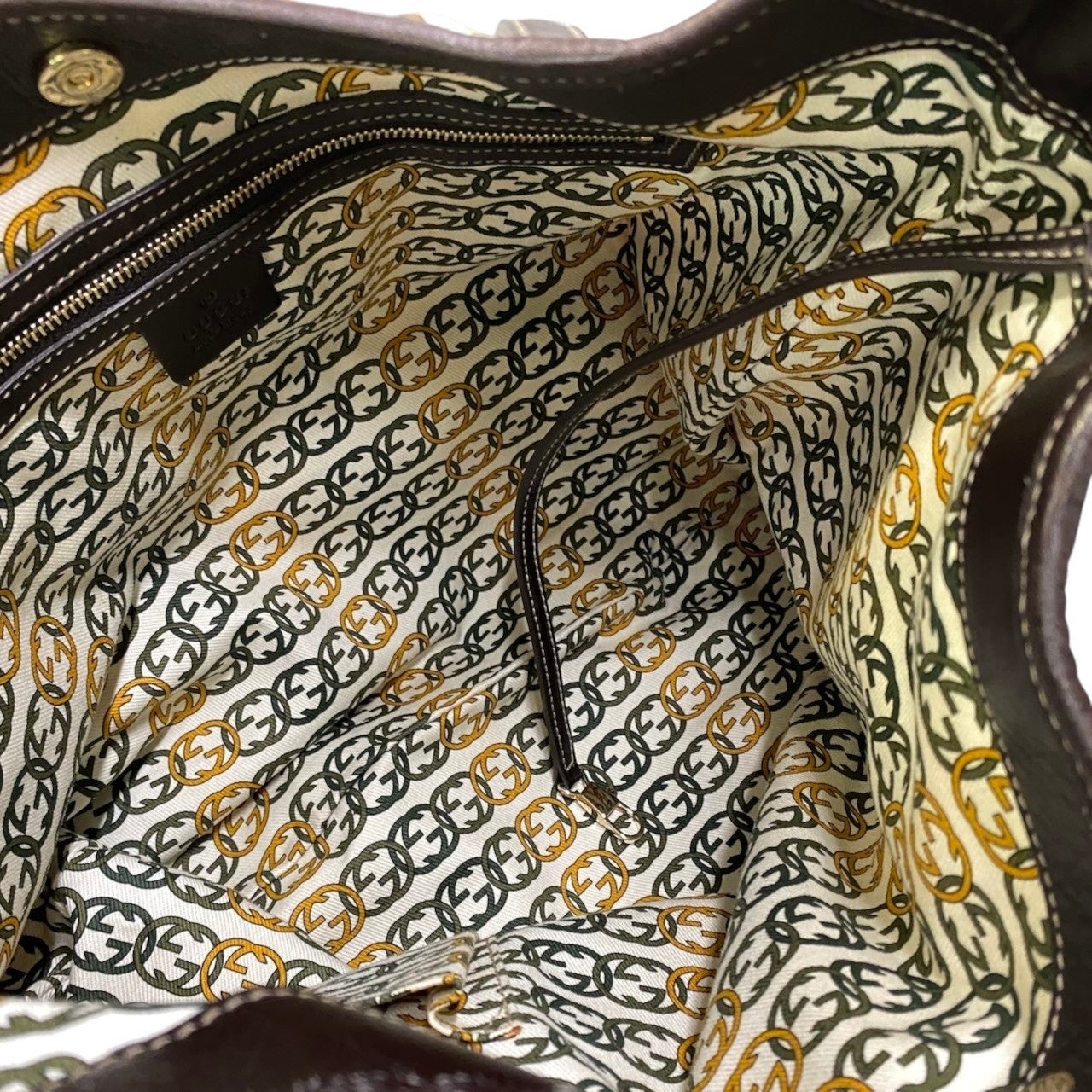 h29【美品】GUCCI 85th 2006 Horsebit HOBO トートバッグ ベロア レザー レディース 女性用ta1