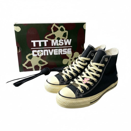 1g1 CONVERSE コンバース TTT MSW コラボ 限定モデル ハイカットスニーカー キャンバス GORE-TEX 31310870 26cm ブラック メンズ 紳士靴o07t