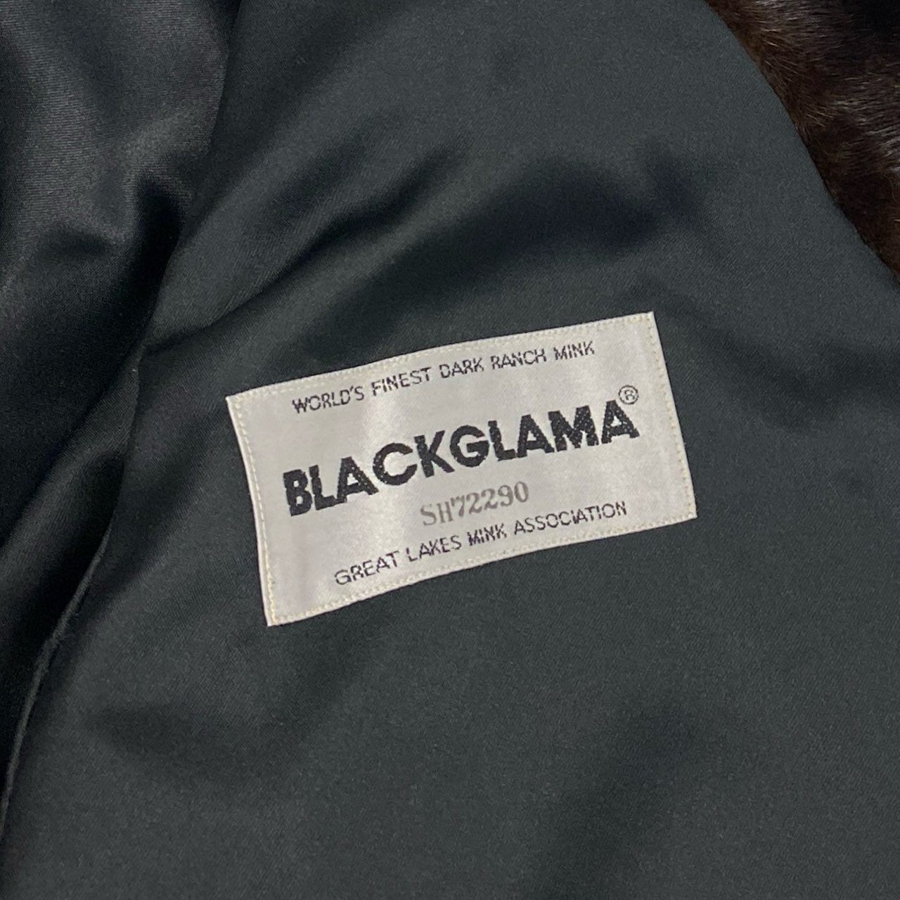 75b20 Junko Yamamoto ジュンコヤマモト BLACKGLAMA ブラックグラマ マホガニーミンクコート サイズF ブラウン 最高級毛皮 Mink Fur Coatt18r