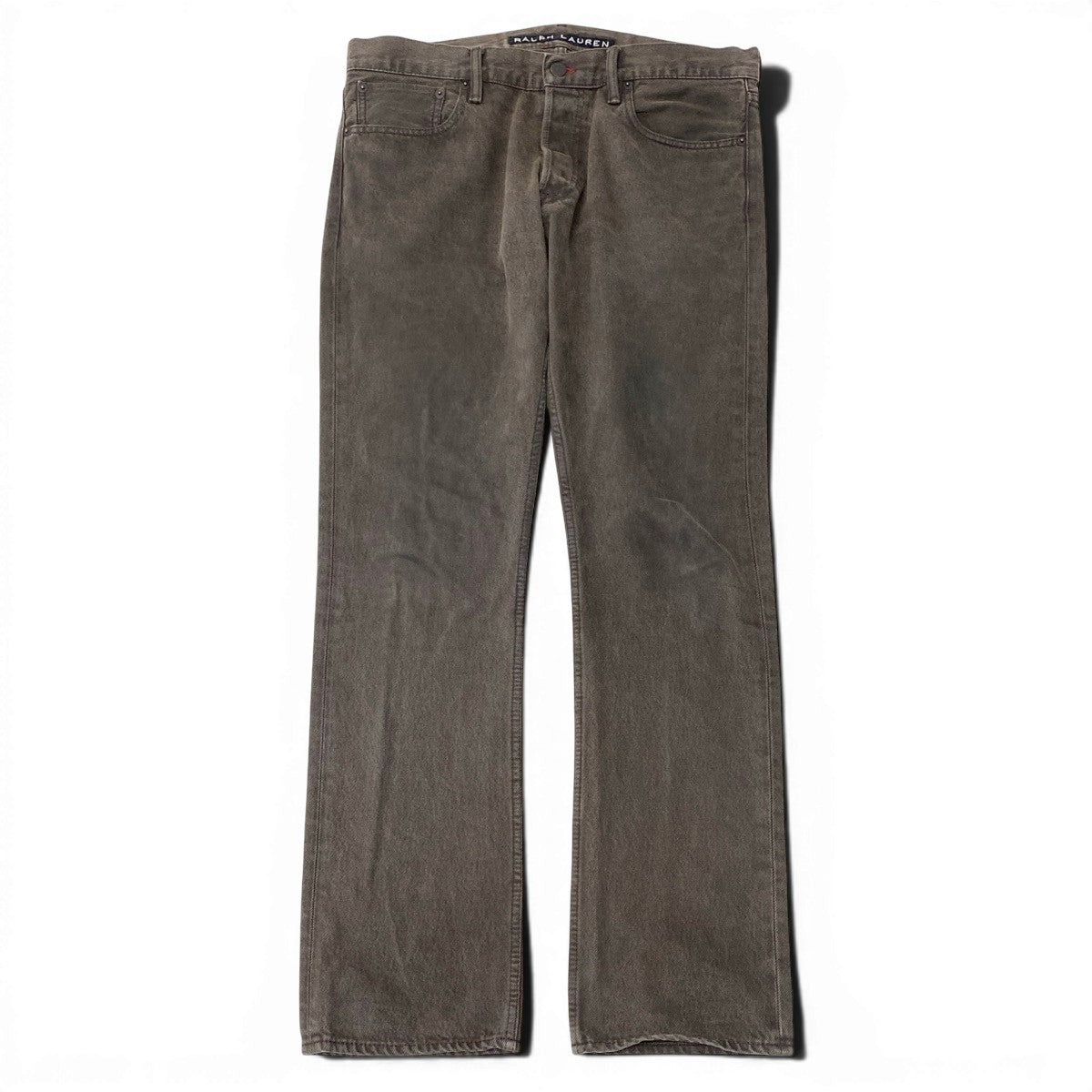70g1 RALPH LAUREN BLACK LABEL ラルフローレン ブラックレーベル フェード◎ デニムパンツ サイズ33 グレー ジーンズt18r