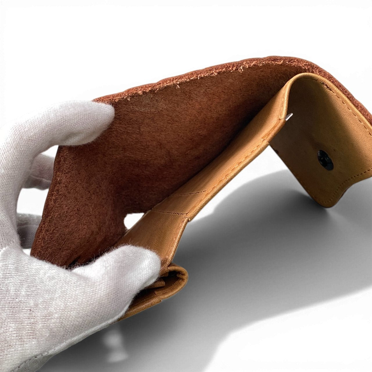 c23 Y2 Leather ワイツーレザー ブルハイド トリドールドウォレット ブラウン レザー 財布 3つ折り財布 メンズ アメカジk02i