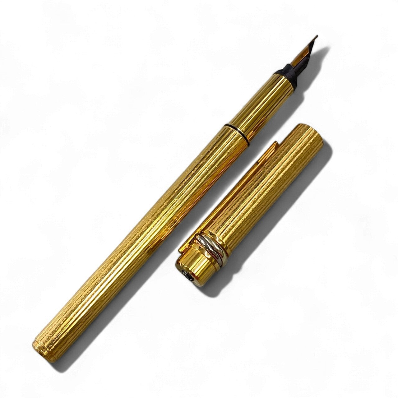 k18 Cartier カルティエ トリニティ ペン先 18K 750 万年筆 ゴールド 筆記具 Fountain Pent18r