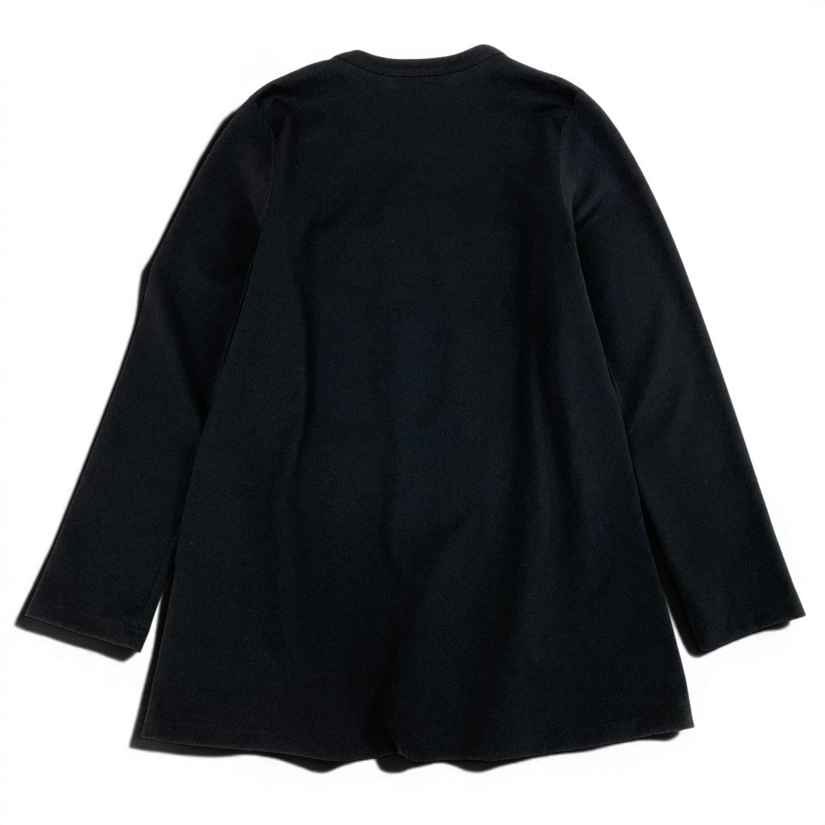 Ag3 COMME des GARCONS コムデギャルソン カッティング ウールトップ Deconstructed Cut-Out Jersey Top サイズM ブラックt18r