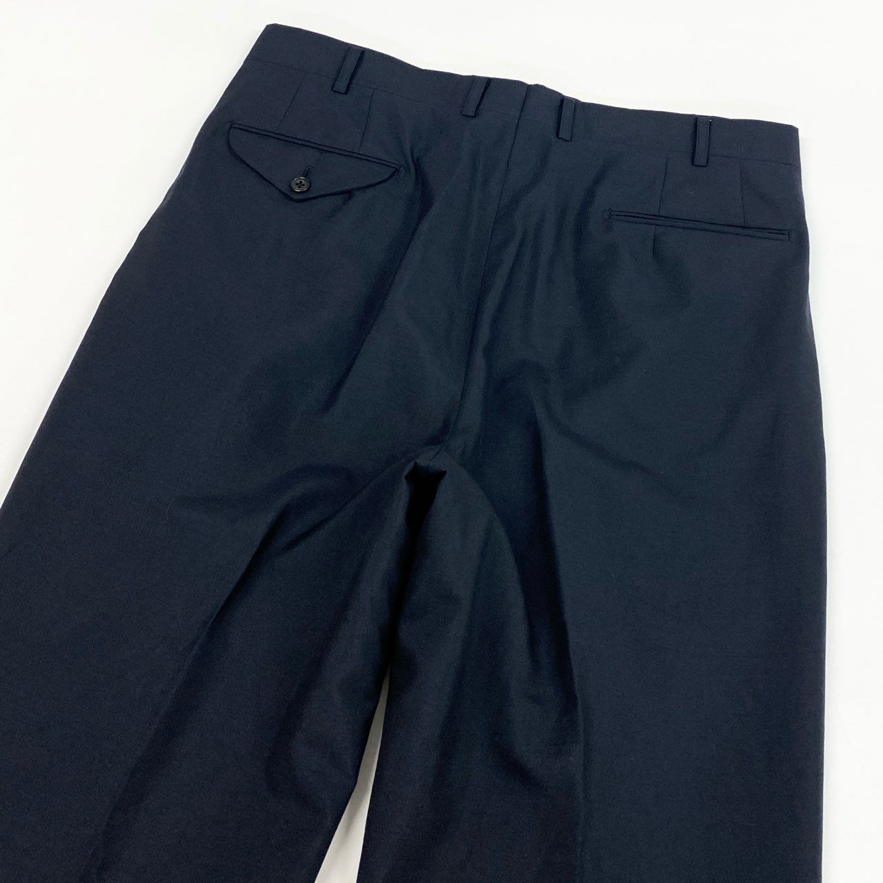 36l24 BURBERRY バーバリー スーツセットアップ  テーラードジャケット シングルジャケット スラックス  BB5サイズ ネイビー メンズo07t