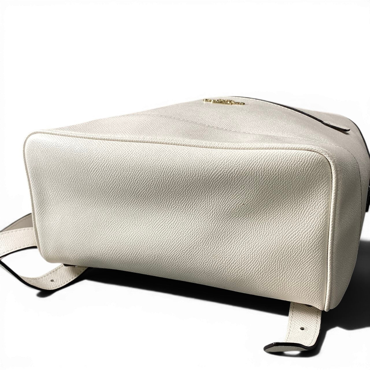 g9 《美品》 COACH コーチ ケンリー レザーリュック Kenley Leather Backpack C5680 ホワイト カバン 鞄t18r