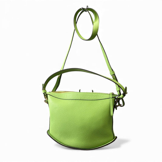 C11【極美品】DELVAUX デルヴォー 2023SS パンスウィング 2way ハンドバッグ ショルダーバッグ ライトグリーン トリヨンソフトレザー レディース 鞄k02i