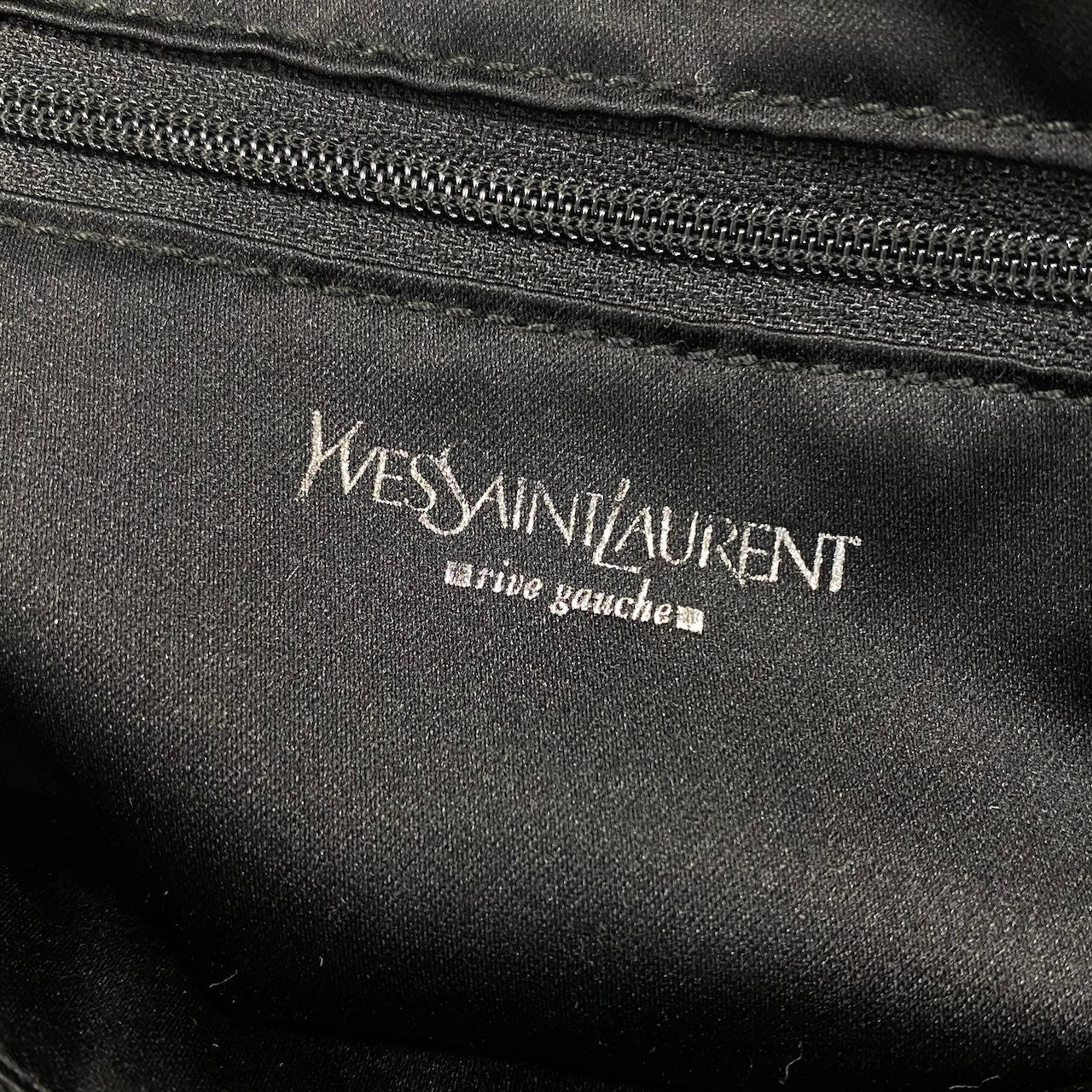 e4 《美品》 Yves Saint Laurent イヴサンローラン ポルカドット ミニボストンバッグ Vintage Polka Dot Mini Boston ホワイト ブラックt18r