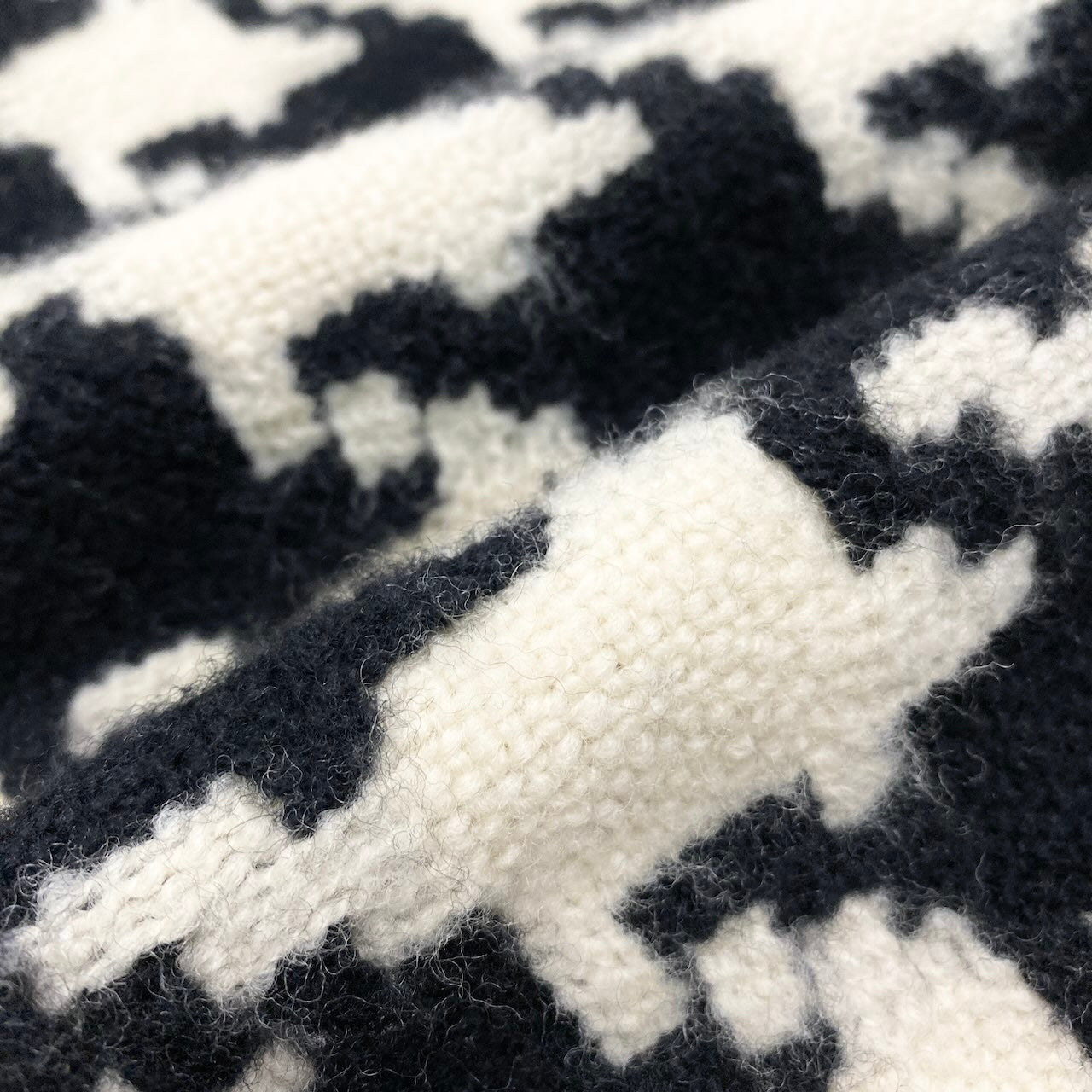 84c27 GIVENCHY ジバンシー フーディーコート ウールコート ウエストベルト 千鳥格子 アウター アイボリー ブラック レディース 女性用u02t