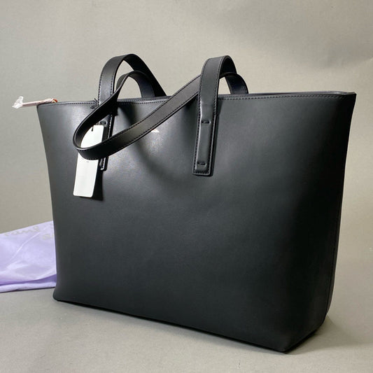 Bj3 《新品未使用》 Paul Smith ポールスミス レザートートバッグ ブラック Leather マルチストライプ ビジネス カバン 鞄 タグ付t18r