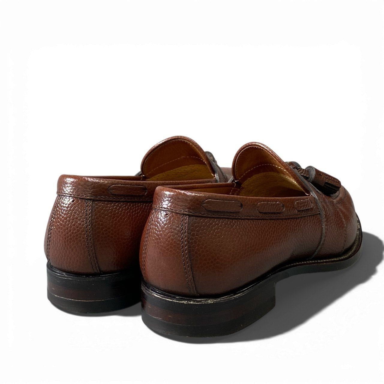 1a6 SCOTCH GRAIN スコッチグレイン HIROKAWA グッドイヤー製法 タッセルローファー レザーシューズ 革靴 25EE ブラウン レザー メンズ 男性用k02i