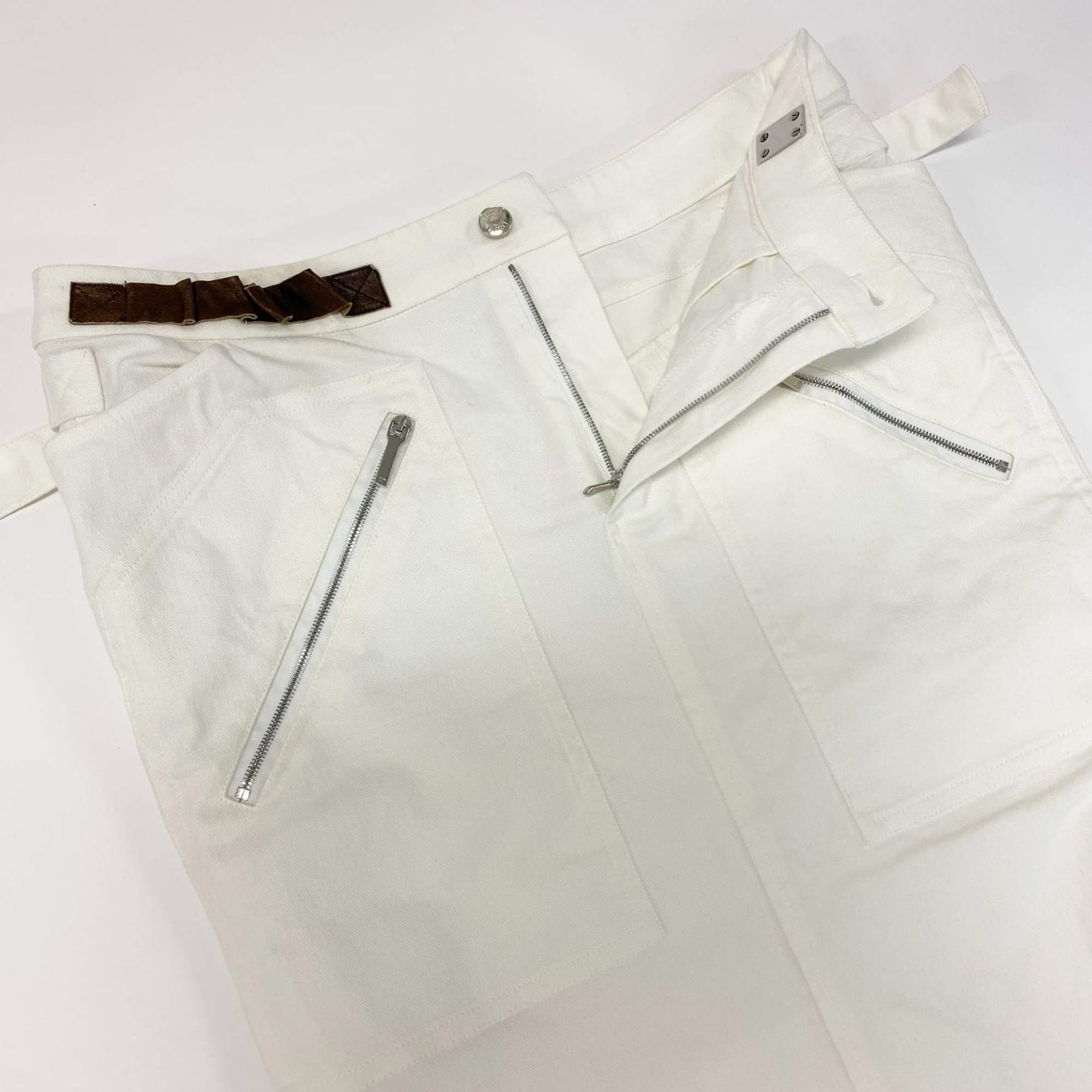 7L22 Christian Dior クリスチャンディオール Vintage Archive 2003 Laced Up Midi Skirt size FR38/USA6  レディース スカート ヴィンテージk02i