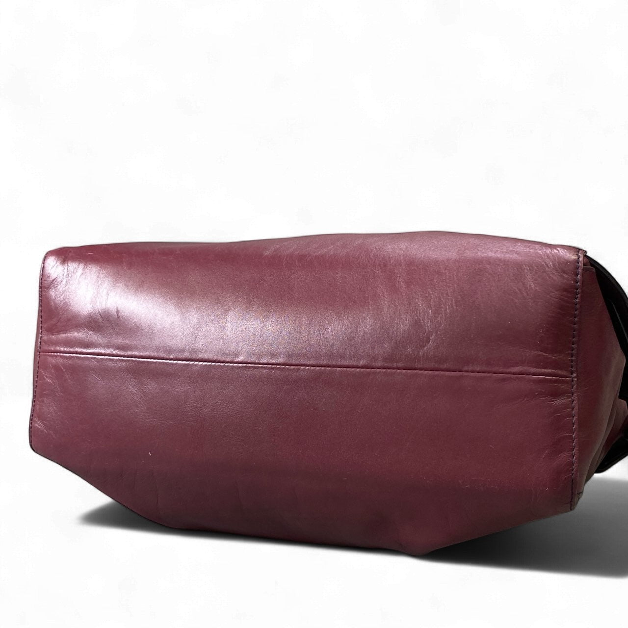 ak18 MOTHERHOUSE マザーハウス ヨゾラ L ショルダーバッグ リュック A4 ワインレッド レザーk02i