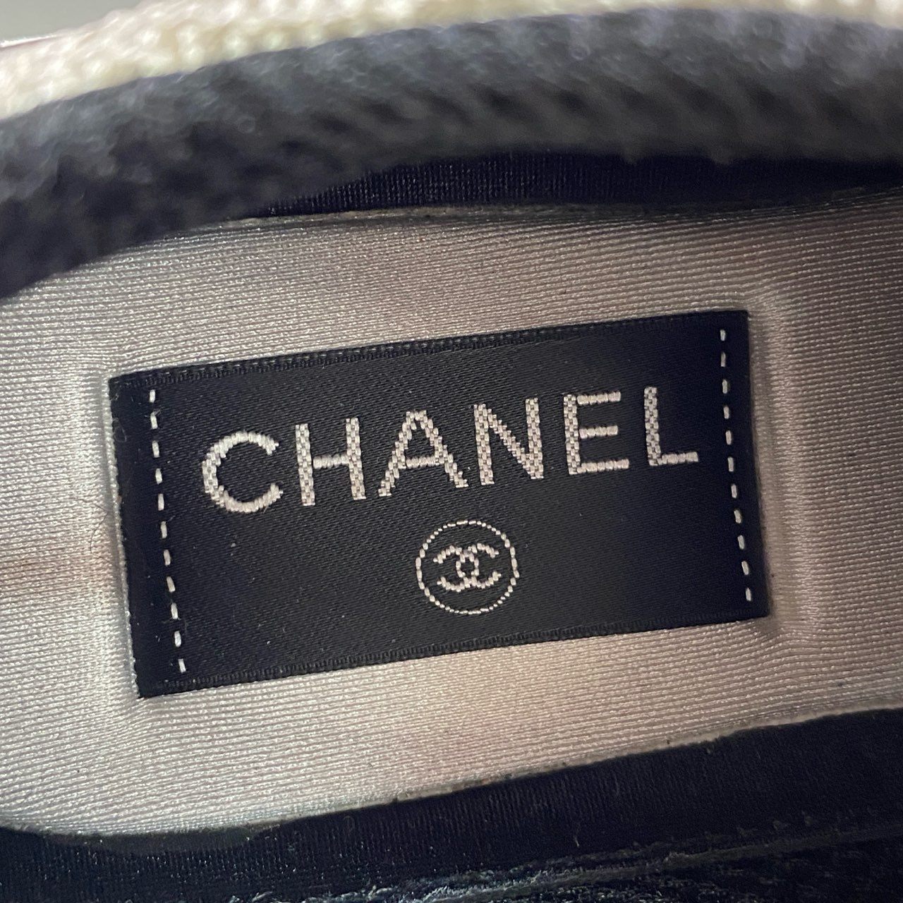 4j10 CHANEL シャネル ココマーク メッシュスニーカー G37129 36 グレー エンブロイド メッシュ イタリア製 レディース