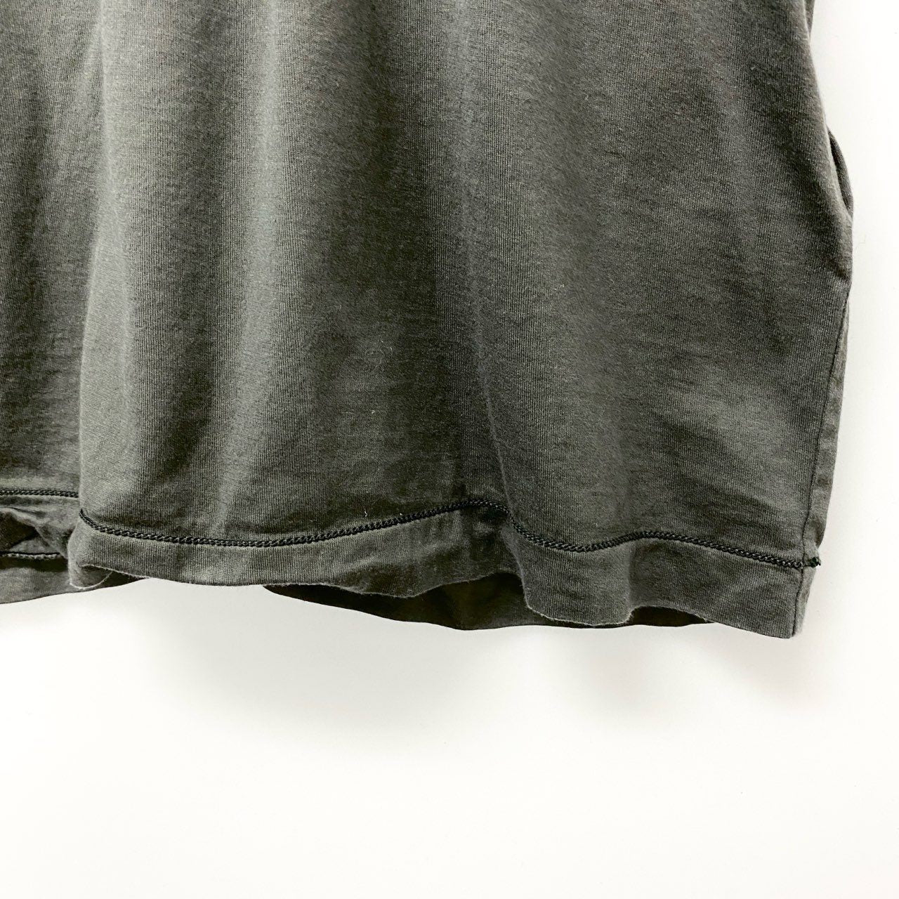 9c20 STONE ISLAND ストーンアイランド 2024 ロゴワッペン 半袖カットソー Tシャツ トップス XL グレー系 コットン メンズu02t