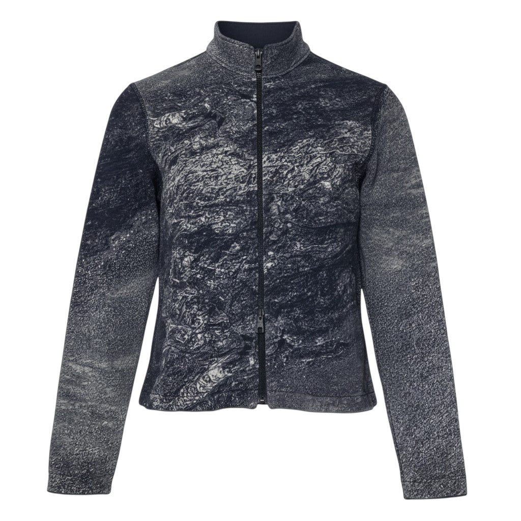 i13 《美品》 LOUIS VUITTON ルイヴィトン 転写プリント リバーシブルジャケット Graphic Transfer Print Reversible Jacket HFY66WHOY Size L グレー 画像参照t18r
